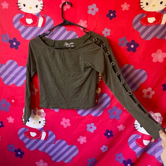 XS/S long sleeve cropped top - Picture 2 of 4